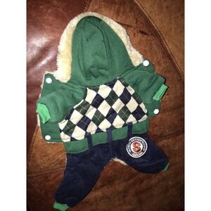 dog Full Body Warm Fur Lined Coat size XS World Grand Prix Ship Sports‎